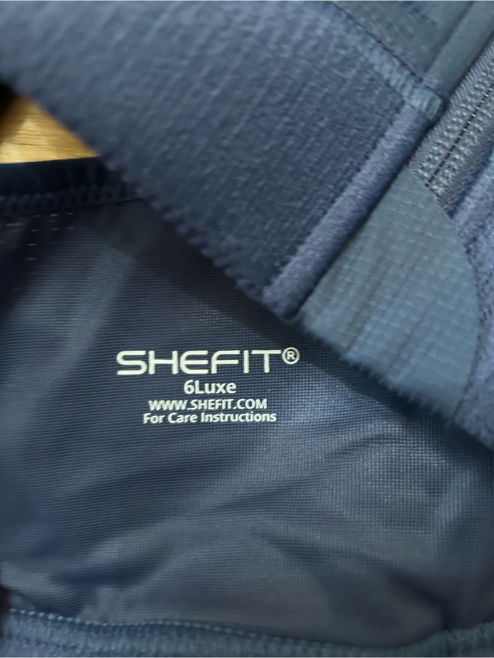 Shefit Ultimate Sports Bra 6Luxe Blue (H-19) - Picture 6 of 7